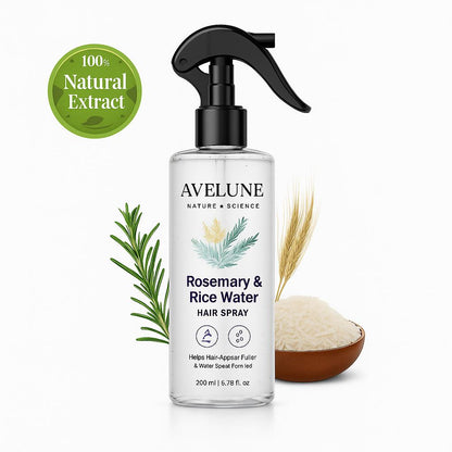 Rosemary + Rice Water Spray
